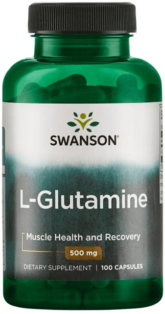 Swanson L-Glutamine 500mg 100 kapszula