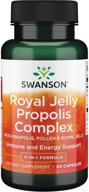Swanson Royal Jelly Propolis Complex 60 kapszula
