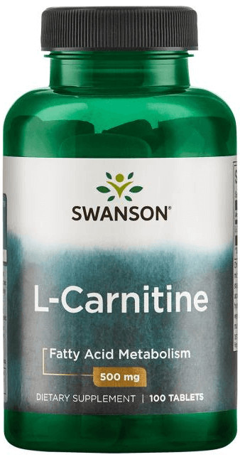 Swanson L-Carnitine 500mg 100 kapszula
