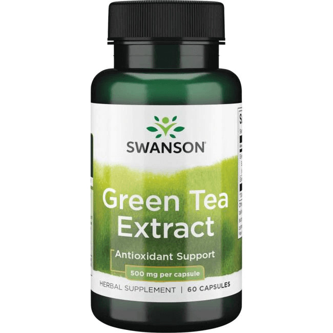 Swanson Green Tea Extract 500mg 60 kapszula (Zöld tea kivonat)