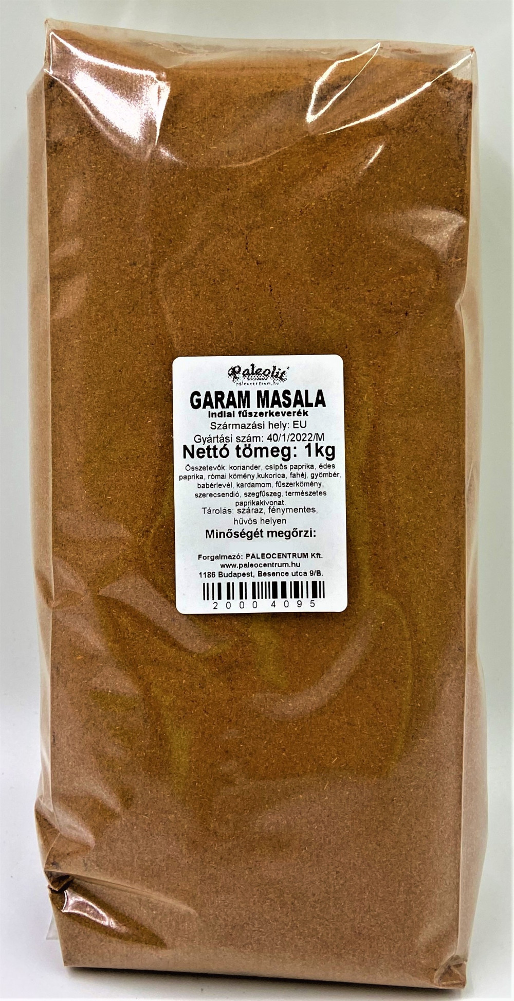 Garam Masala indiai fűszerkeverék 1kg lédig
