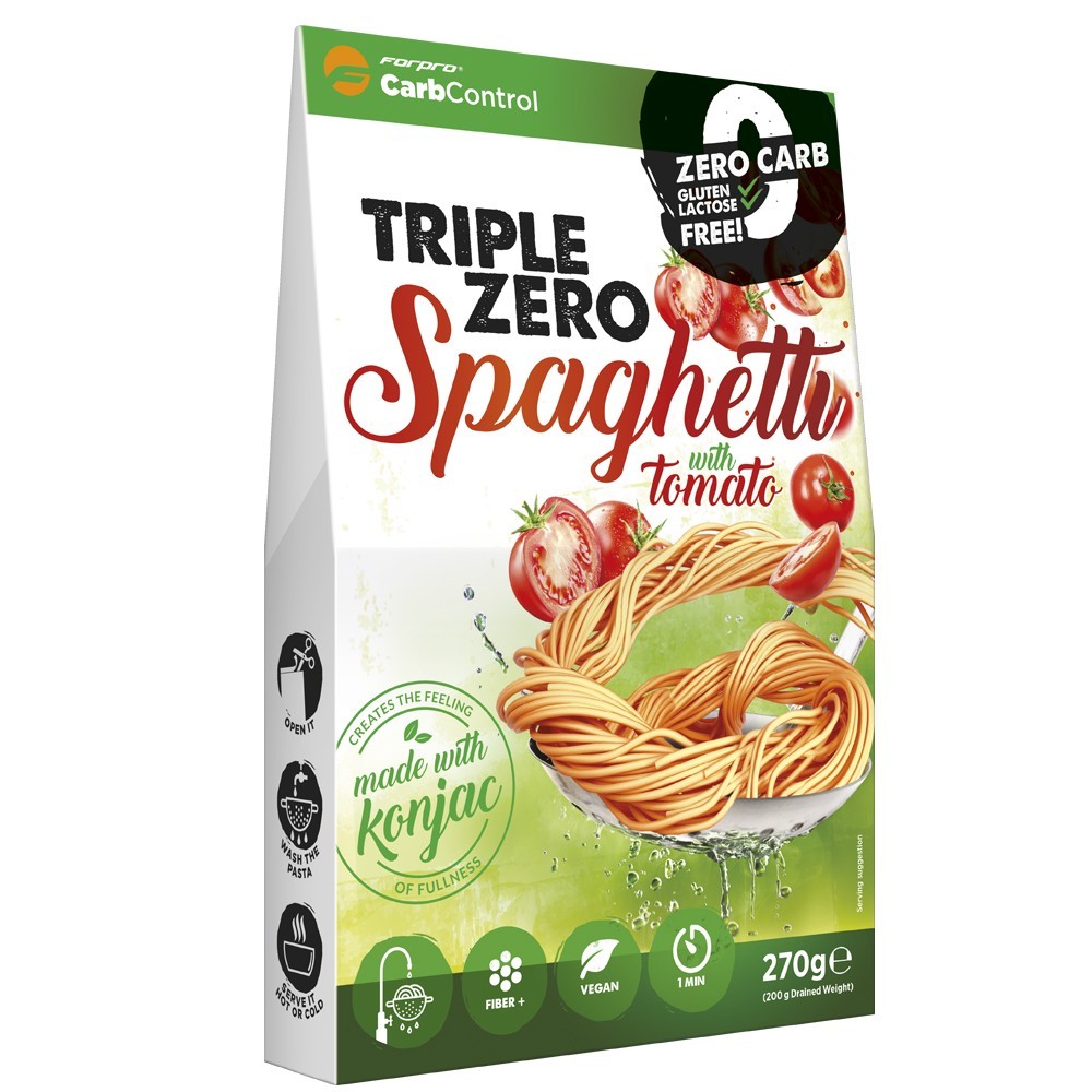 Triple Zero Paradicsomos spagetti konjac tészta 270g