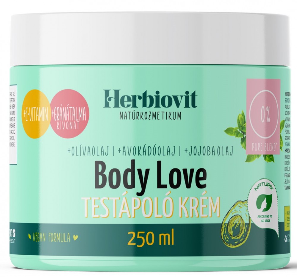 Herbiovit Body Love testápoló krém 250ml