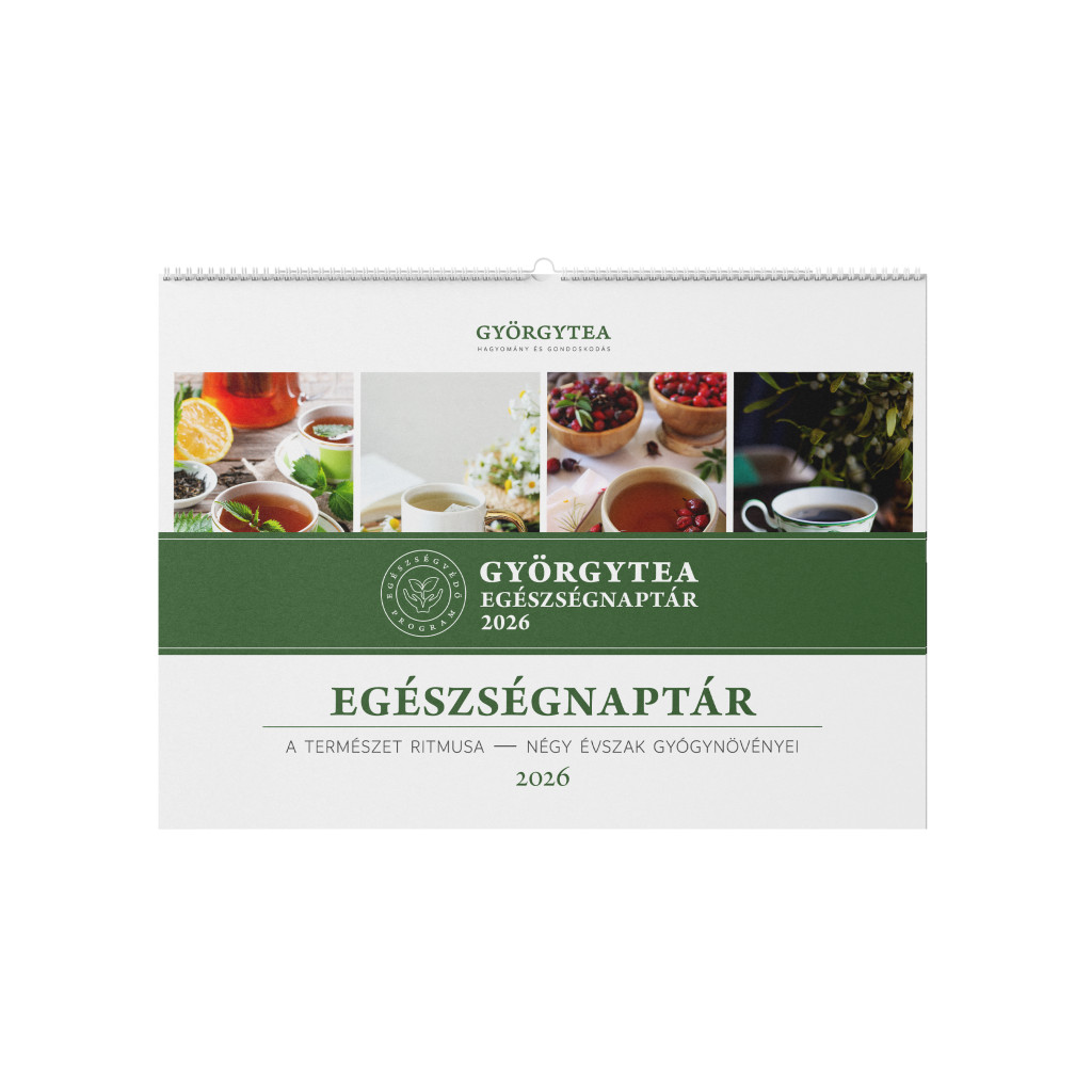 Györgytea Egészségnaptár 2026 Falinaptár