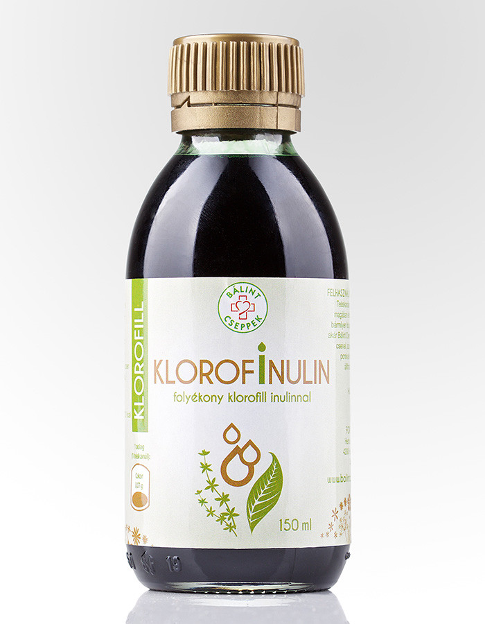 Bálint Cseppek Klorofinulin+ 150ml (folyékony klorofill inulinnal)