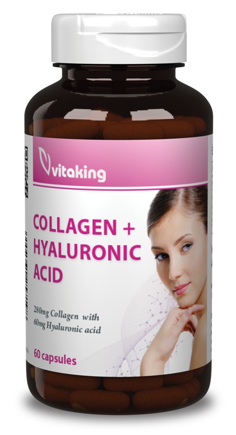 Vitaking Hialuronsav kollagénnel (60) kapszula