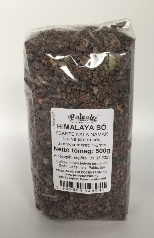 Himalaya só fekete 500g durva (1-2mm) Kala Namak