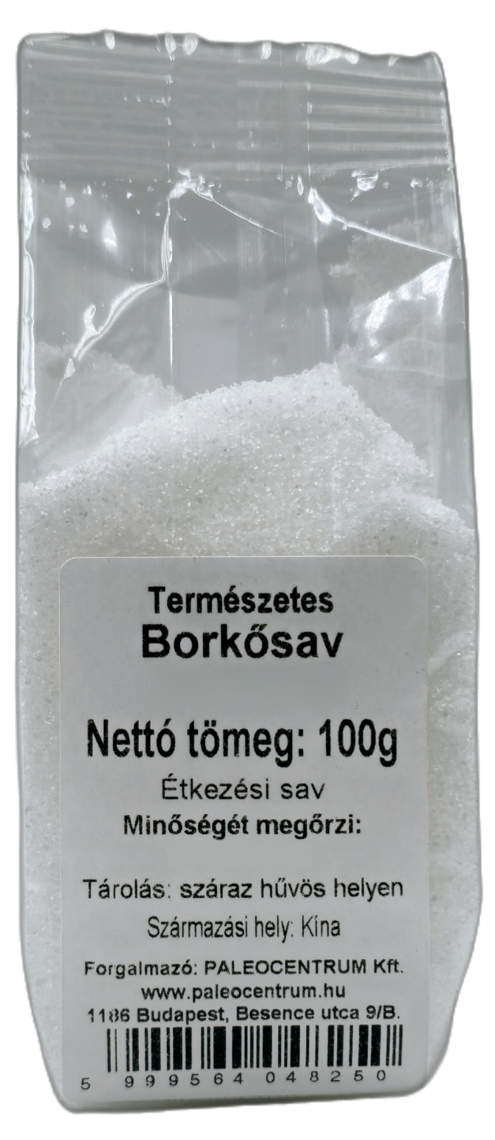 Paleolit Borkősav (természetes) 100g