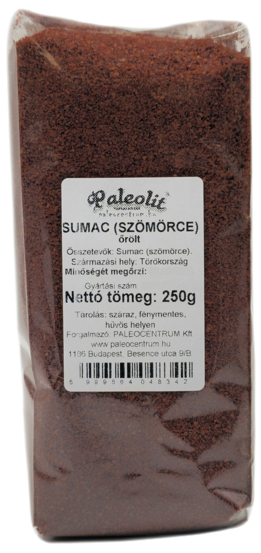 Paleolit Sumac (szömörce) 250g őrölt fűszer