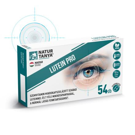 Natur Tanya® Lutein Pro szemvitamin 54db filmtabletta a látásért