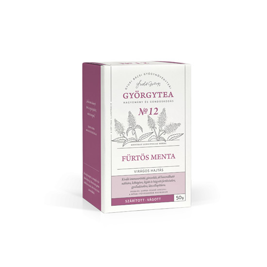 Györgytea Fürtös menta 50g virágos hajtás No.12 Györgytea Fürtös menta 50g virágos hajtás No.12
