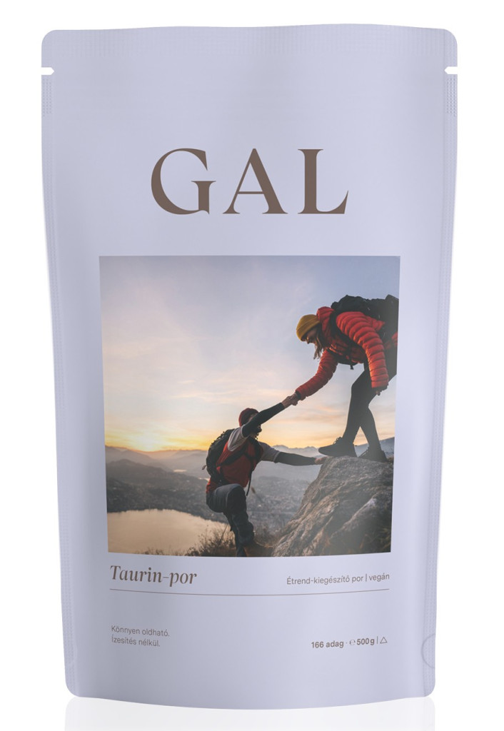 GAL 100% Taurin por utántöltő ÚJ polipropilén tasak