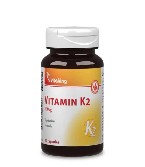 Vitaking K2 Vitamin 100mcg (30) kapszula