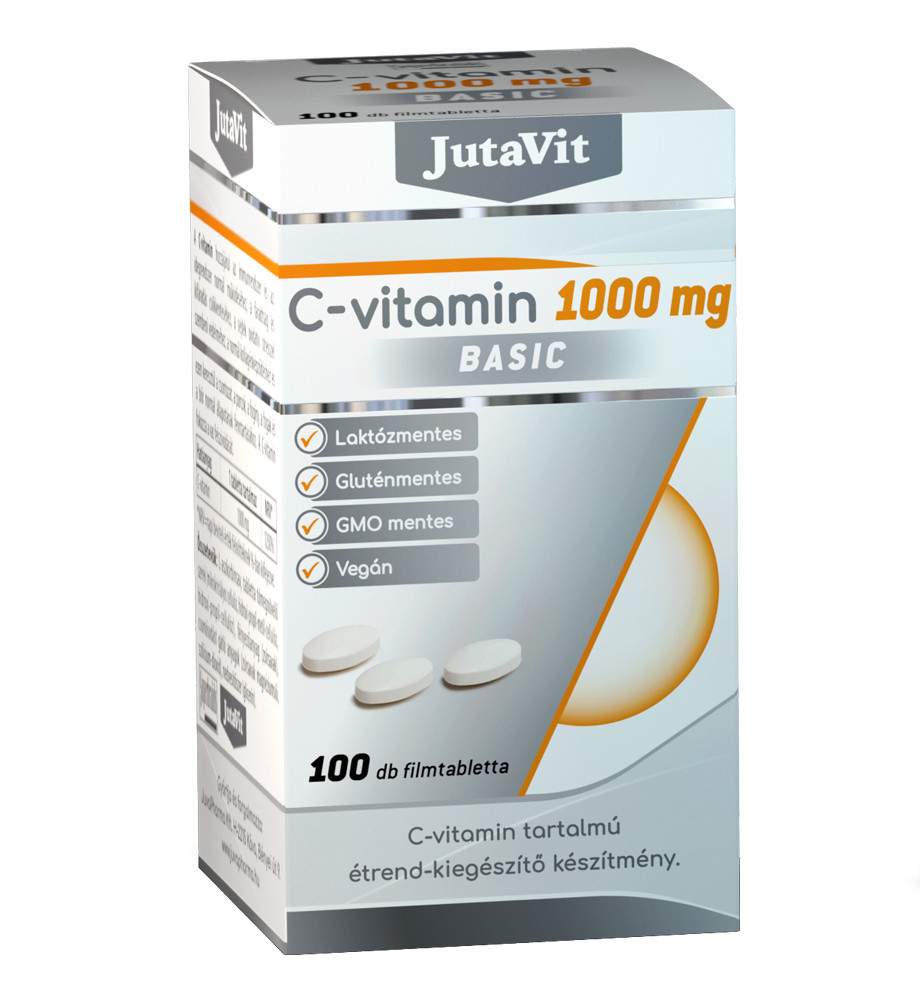JutaVit C-vitamin Basic 100x1000mg filmtabletta