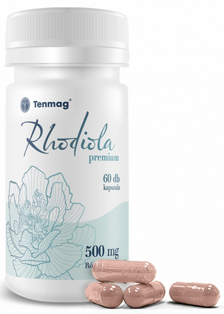 Tenmag Rhodiola (Rózsagyökér kivonat) premium 60db kapszula