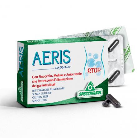 Specchiasol Aeris 30db kapszula puffadás gyomorpanaszokra, emésztési problémákra